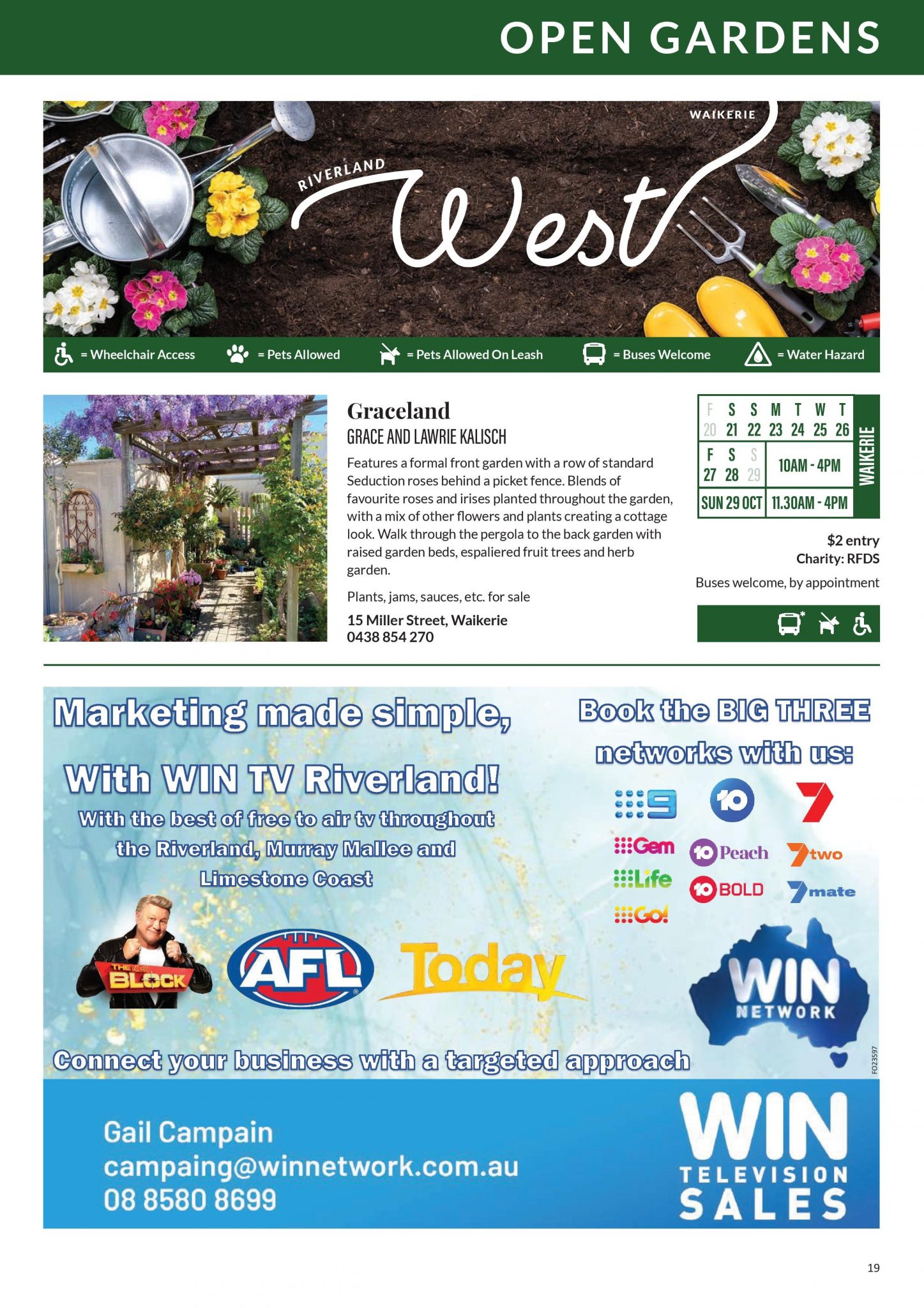 Open Gardens Riverland Rose and Garden Festival